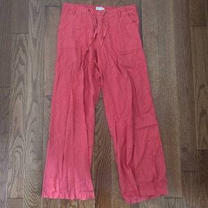 Coral straight leg cargo pants size s (2-4)